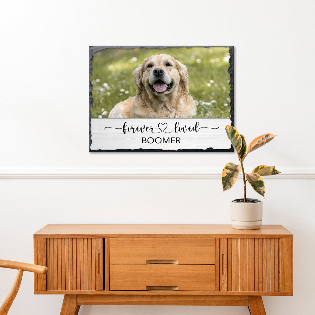 Pet Memorial Sign Forever Loved, photo 3 of 8