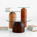 Linden Wooden Coffee Table Set