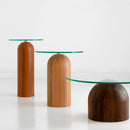 Linden Wooden Coffee Table Set