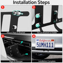 Model 3 Highland US Standard License Plate Holder | Aluminum Bracket