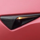Side Camera Turn Signal Cover for Model 3/S/Y/X - Carbon Fiber Exterior Mods