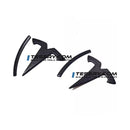 Model 3 / Y T Logo Overlay Front & Rear - Real Carbon Fiber Exterior