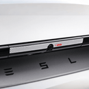 Model Y Juniper Rear Trunk Button Sticker | Flexible Urethane Carbon Fiber