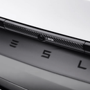 Model Y Juniper Rear Trunk Button Sticker | Flexible Urethane Carbon Fiber