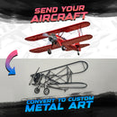Your Personalized Aircraft Metal Wall Art - NCP0201
