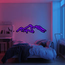 Om and Lotus Metal Neon Wall Art- LN0174