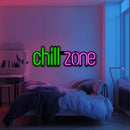 Chill Zone Metal Neon Wall Art- LN0135