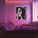 UV Printed Abstact Neon Wall Art- LV0113