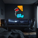 UV Printed Abstact Neon Wall Art- LV0117