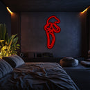 Scream  Metal Neon Wall Art- LN0252