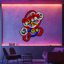 Super Mario  Metal Neon Wall Art- LN0255