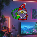 Merry Christmas Metal Neon Wall Art- LN0182