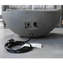 Elementi Modeno - Roca Round Concrete Fire Pit Table