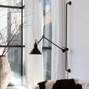GobekUsa Modern 1-Head Sconce Lighting with Metal Shade - Red/Yellow Conical Wall Mount Lamp for Bedside