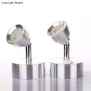 GobekUsa Modern 1-Light Chrome Corridor Wall Sconce with Dome Metal Shade in Warm/White Light