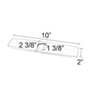 Modern 10 inch deck plate escutcheon kitchen bathroom sink hole cover by Decorbites