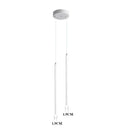 GobekUsa Modern 2CM LED Pendant Lights for Kitchen Island