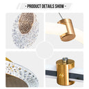 GobekUsa Modern 3-Layer LED Chandelier Pendant Light