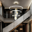 GobekUsa Modern 3-Layer LED Chandelier Pendant Light