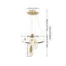 GobekUsa Modern 3-Layer LED Chandelier Pendant Light