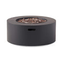 Alora Modern 32" 40K BTU Round Iron Propane Fire Pit (SAK29102)