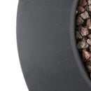 Alora Modern 32" 40K BTU Round Iron Propane Fire Pit (SAK29102)