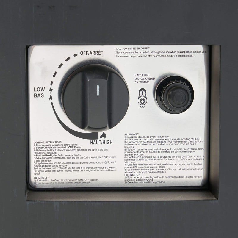 Alora Modern 32" 40K BTU Round Iron Propane Fire Pit (SAK29102)