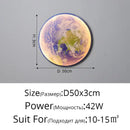 GobekUsa Creative Moon Earth LED Wall Lamp for Modern Living Spaces