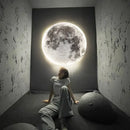 GobekUsa Creative Moon Earth LED Wall Lamp for Modern Living Spaces