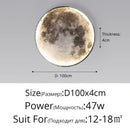 GobekUsa Creative Moon Earth LED Wall Lamp for Modern Living Spaces