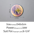 GobekUsa Creative Moon Earth LED Wall Lamp for Modern Living Spaces