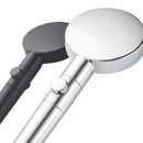 Modern 5-function shower head bathroom sprayer in white silver & black by Decorbites