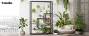 GobekUsa Modern 5-Tier Tall Metal Plant Stand