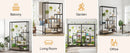 GobekUsa Modern 5-Tier Tall Metal Plant Stand