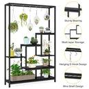 GobekUsa Modern 5-Tier Tall Metal Plant Stand