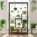 GobekUsa Modern 5-Tier Tall Metal Plant Stand