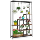 GobekUsa Modern 5-Tier Tall Metal Plant Stand