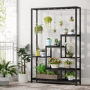 GobekUsa Modern 5-Tier Tall Metal Plant Stand