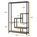 GobekUsa Modern 5-Tier Tall Metal Plant Stand
