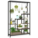 GobekUsa Modern 5-Tier Tall Metal Plant Stand