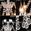 GobekUsa Crystal K9 Chandelier: Modern 8-Arm LED Bedroom & Living Room Lighting
