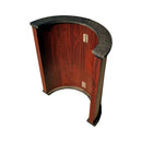 Modern 96" Wooden Poker Table With U Shape Legs, Drop Box And Chips Tray (SAK83109)