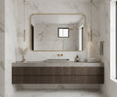 Rectangular Brass Mirror - Handmade Bedroom wall Mirror
