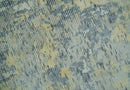 Modern Abstract Beige, Gray and Silver Hand loom 5x8 Wool and Viscose Area Rug