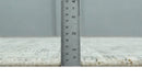 Modern Abstract Beige, silver, Gray and Charcoal 5x8 Hand loom Viscose Area Rug