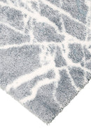 Modern Abstract Design Gray 5x7 Rug