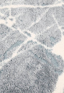 Modern Abstract Design Gray 5x7 Rug