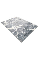 Modern Abstract Design Gray 5x7 Rug