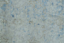 Modern Abstract Design Gray And Blue 10x13 Hand Knotted Bamboo Silk Area Rug