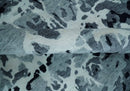 Modern Abstract Hand Knotted 8x10 Ivory, Gray, Charcoal and Black Wool and Blended Silk Area Rug by The Rug Decor